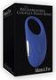 Adam And Eve The Rechargeable Silicone Couples Penis Ring - Blue